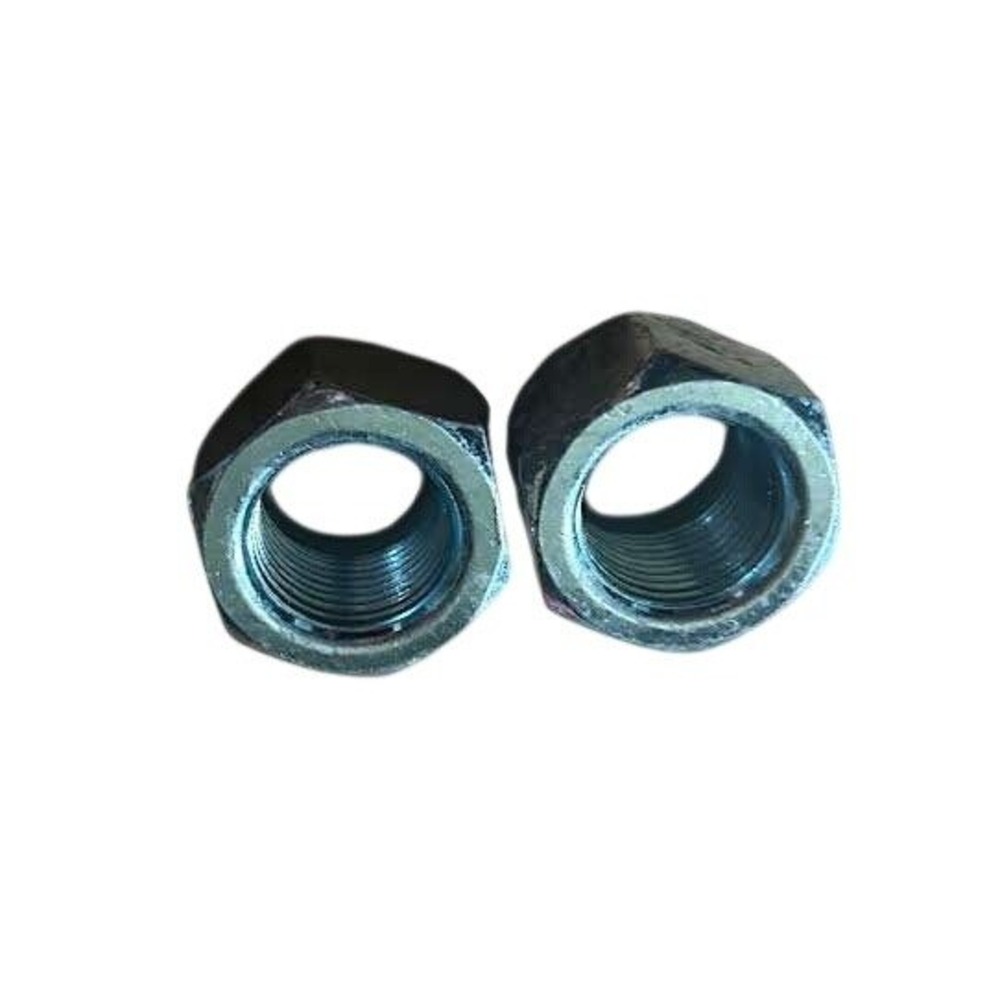 2pc 5/8-11 Serrated Hex‎ Flange Nuts Zinc Plated Steel Coarse Thread
